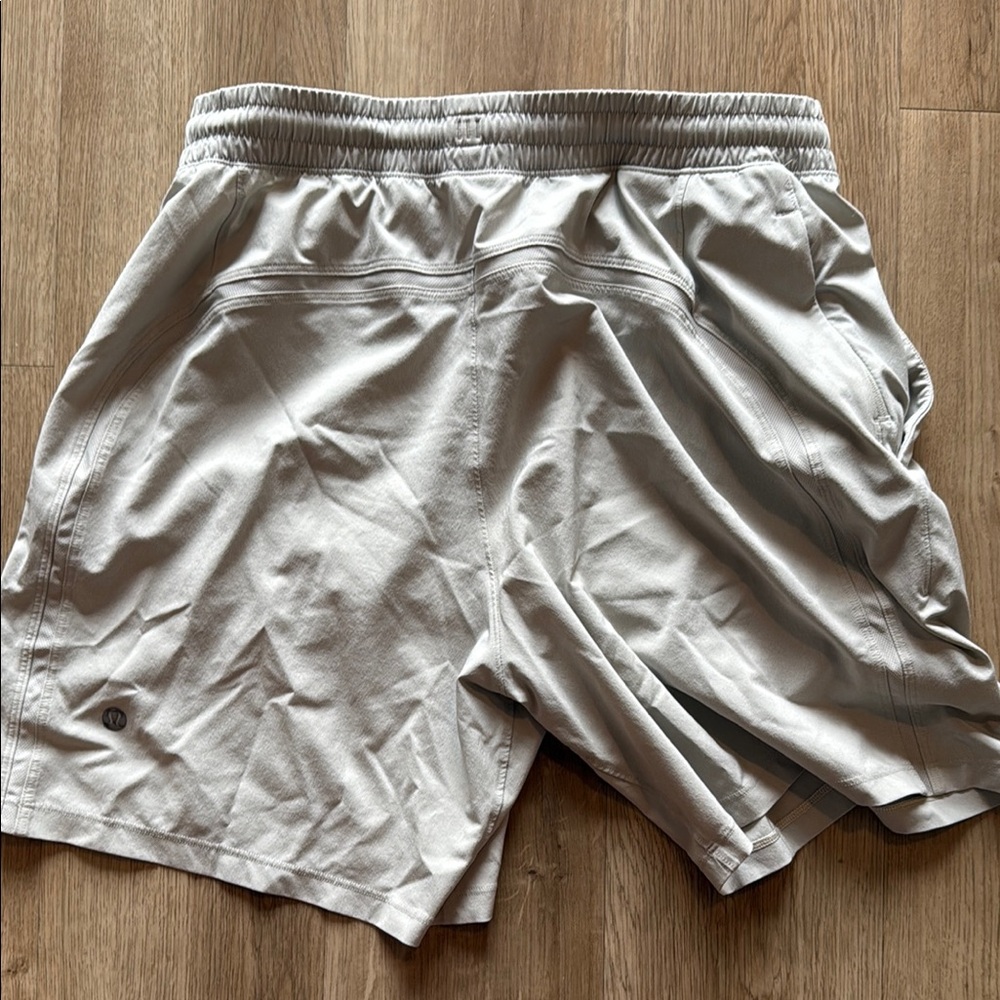 lululemon athletica Light Gray Athletic Shorts